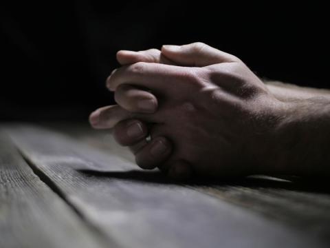 Hands folded in prayer by Devon | Lightstock | Used by Permission