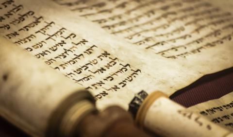 Scrolls of Hebrew Bible text by  Breeze.Pics | Lightstock | Used by Permission