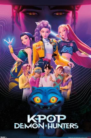 KPop Demon Hunters Poster by Allposter | Amazon.com
